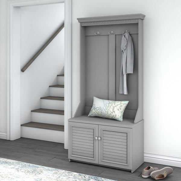 Breakwater Bay Nyman Hall Tree with Bench and Shoe Storage & Reviews